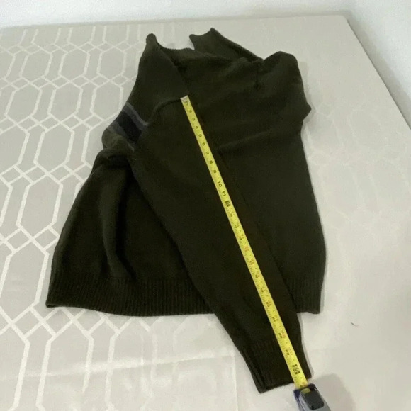 US Polo Assn Men Sweater Size XL Green 1/4 Zip Pullover Long Sleeve Casual Multi - Picture 6 of 10